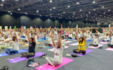 Dubai residents turn out in huge numbers to celebrate International Yoga Day